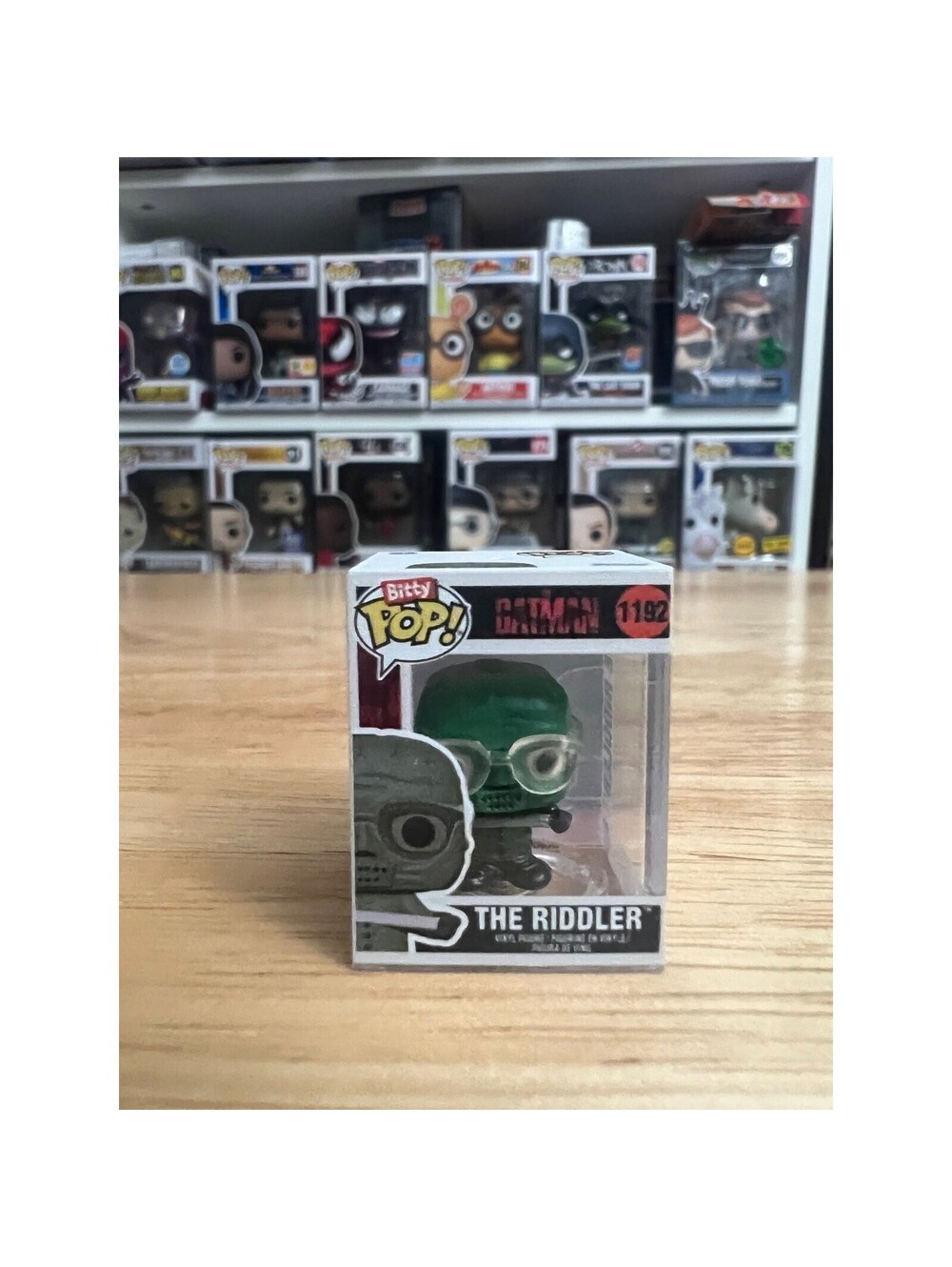 BITTY Riddler The Batman 1-Inch Funko Pop #1192 Movies DC Comics Detective Dano